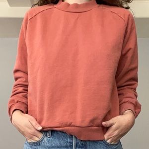 Gravel and Gold terracotta pullover